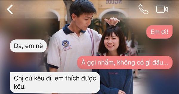 Giả vờ nhắn chị chào em, nữ sinh học giỏi cưa đổ hot boy cao 1m82 của trường Trưng Vương