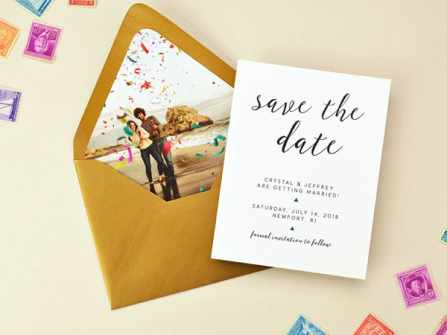 Thiệp save the date giống hay khác thiệp mời cưới?