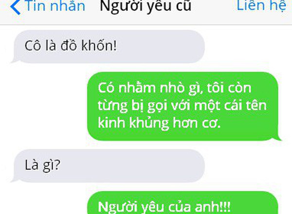 Cười té ghế với những màn đáp trả tin nhắn người yêu cũ “phũ phàng” nhất