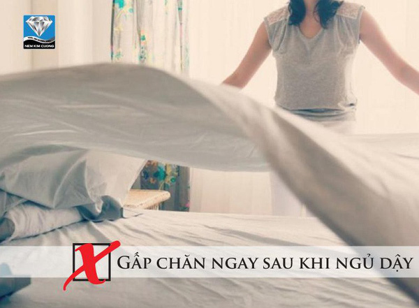 Những thói quen xấu khi sử dụng chăn ga gối đệm